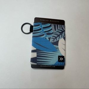 Blue Thread Wallet